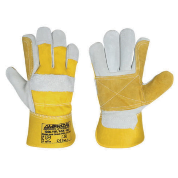 Supplier of Ameriza 1006-YW / ASK-1001 Leather Rigger Glove in UAE