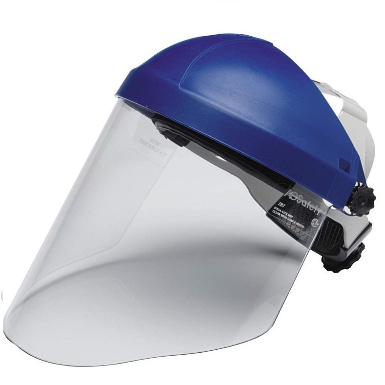 Supplier of 3M 82783 Ratchet Headgear H8A with Clear Polycarbonate Faceshield WP96 in UAE