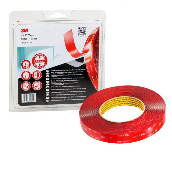 Supplier of 3M 4910 VHB Clear Tape in UAE