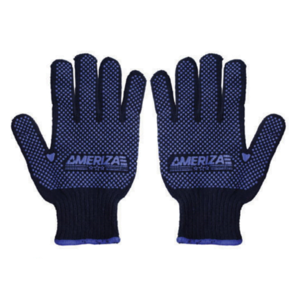 Supplier of Ameriza Blue KNDDA Double Side Dotted Gloves in UAE