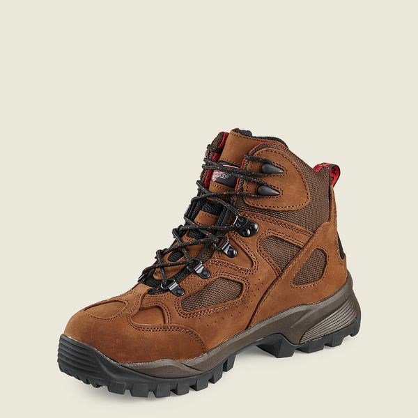 Redwing Truhiker 6674 Brown Men s Red Wing TruHiker 6 inch Wat 30726 QXLA 2 ZOOM