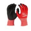 Supplier of Milwaukee Cut Level 1 Nitrile Dipped Gloves in UAE