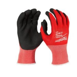 Supplier of Milwaukee Cut Level 1 Nitrile Dipped Gloves in UAE