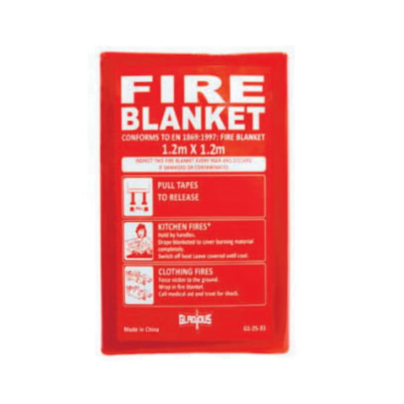 Supplier of Gladious Flash Small PVC Box Fire Blanket in UAE