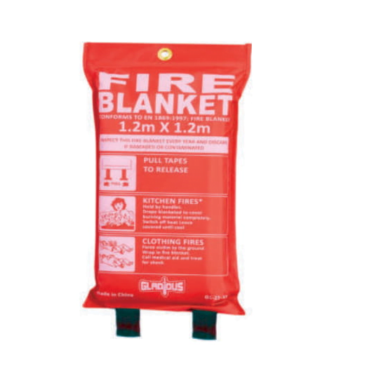 Supplier of Gladious Flash Small Fire Blanket (1.2m x 1.2m) in UAE