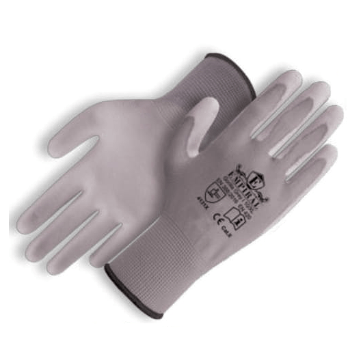 Supplier of Empiral Gorilla Grey I Regular PU Coated Gloves in UAE