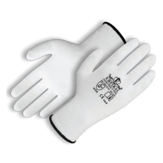 Supplier of Empiral Gorilla White II Premium PU Coated Gloves in UAE