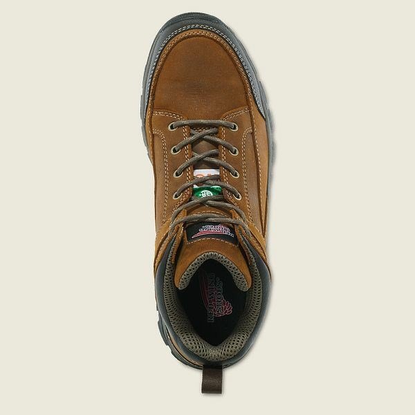 Grey Men s Red Wing TruHiker 5 inch CSA 57123 ILKM 3 ZOOM