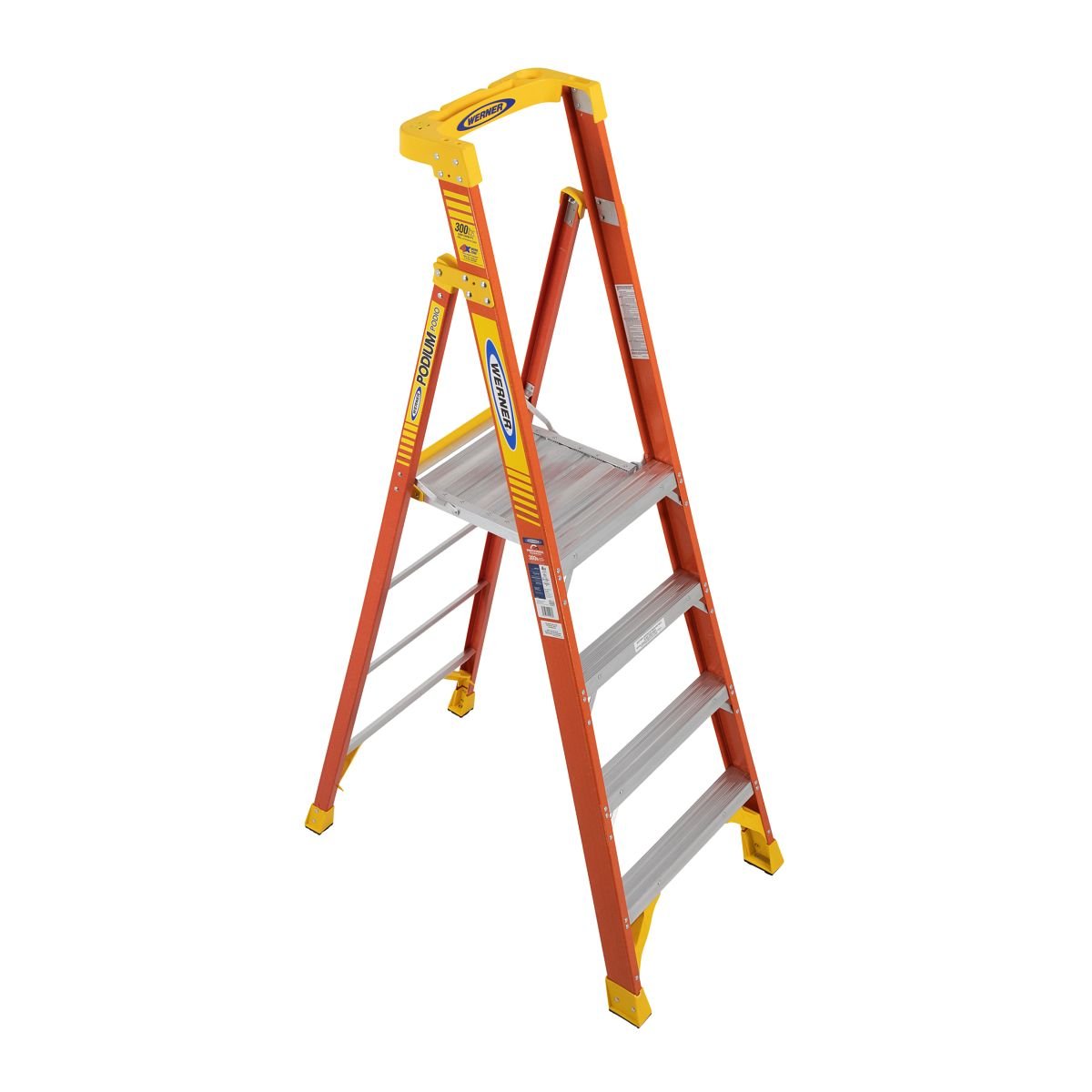 Supplier of Werner PD6204 4 ft. Fiberglass Podium Ladder in UAE