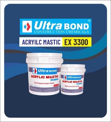 Supplier of Ultra Bond Acrylic Mastic EX-3300 Sealant in UAE