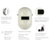 Supplier of Honeywell 110PWE Fibre-Metal Pipeliner Welding Helmet in UAE