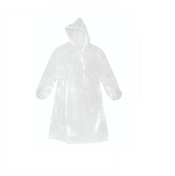 Supplier of Disposable PE Raincoat with Hood in UAE