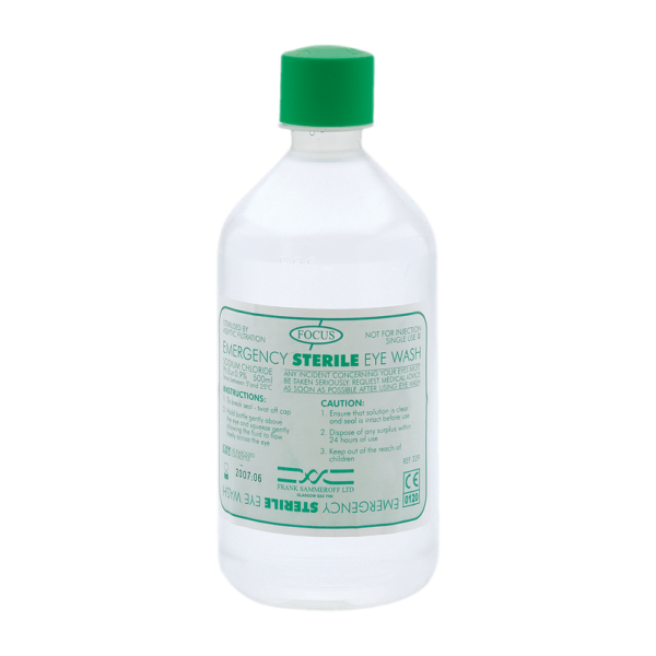 Supplier of Focus Emergency Sterile Eyewash 250ml in UAE