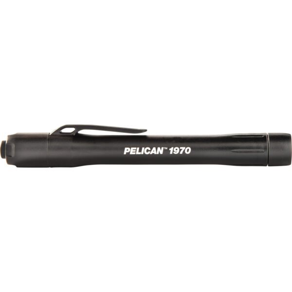 pelican clip industrial black flashlight 1970