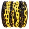 Supplier of Yellow & Black Plastic Chain 6mm x 20 Meter in UAE
