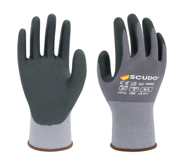 SCUDO MICRO FOAM NITRILE GLOVES SC 4060