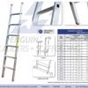 ALUMINIUM STRAIGHT LADDER 14 STEPS 4.5 MTR ALSL 14