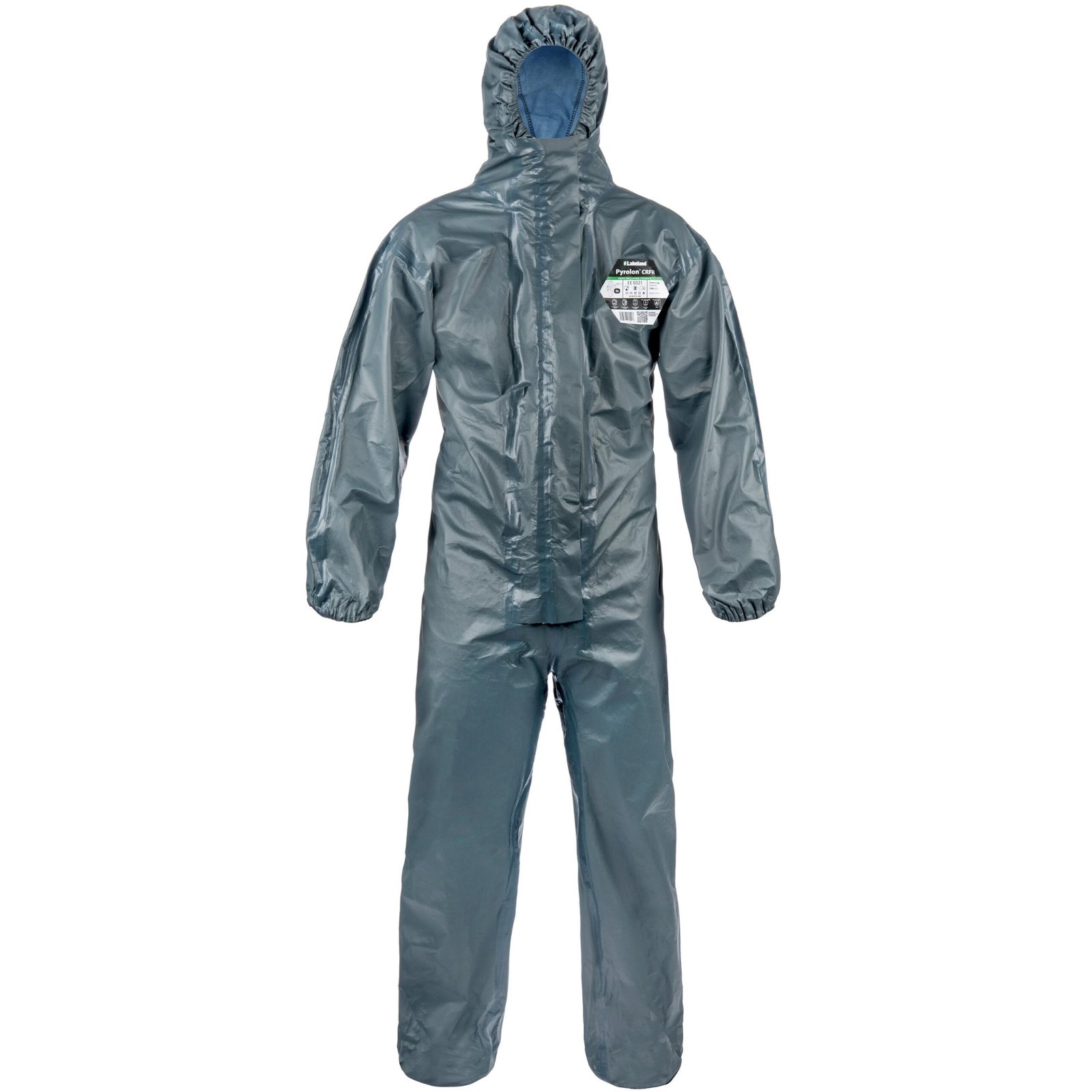 SEMI DISPOSABLE COVERALL LAKELAND PYROLON CRFR ECR428