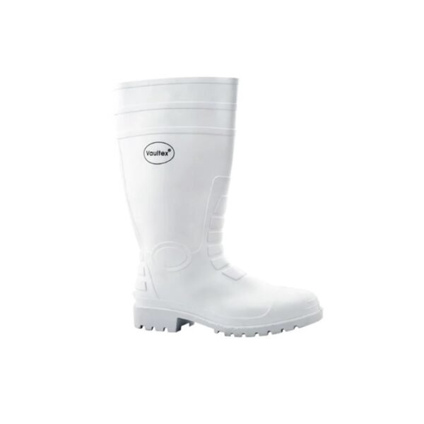 WHITE GUMBOOT WITH STEEL TOE RBW12 VAULTEX